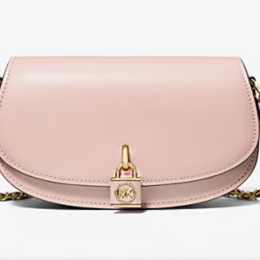 Mila Leather Shoulder Bag